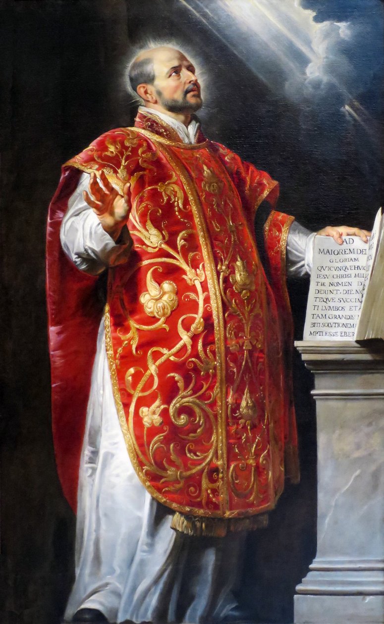 Św. Ignacy Loyola autorstwa Peter Paul Rubens