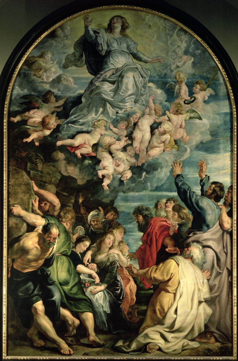 Ołtarz Wniebowzięcia NMP, 161114 (panel) autorstwa Peter Paul Rubens