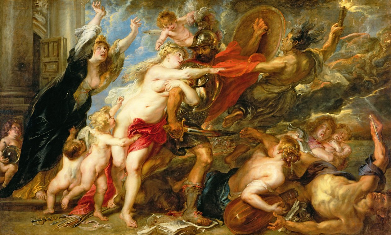 Konsekwencje wojny, 1637-38 autorstwa Peter Paul Rubens
