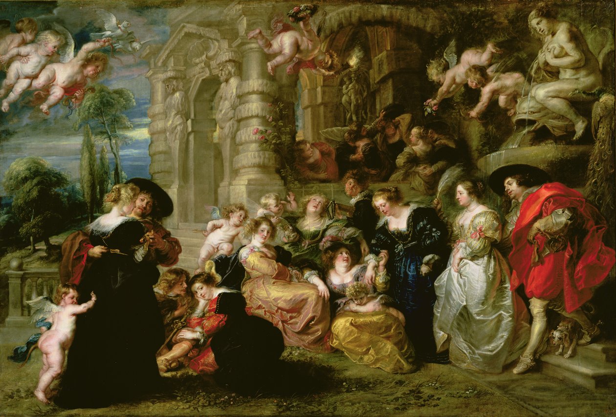 Хайрын цэцэрлэг, 1630-32 поли autorstwa Peter Paul Rubens