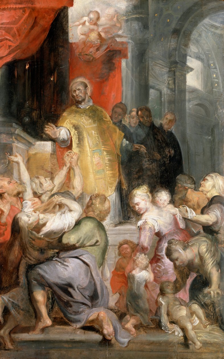 Cuda św. Ignacego Loyoli autorstwa Peter Paul Rubens