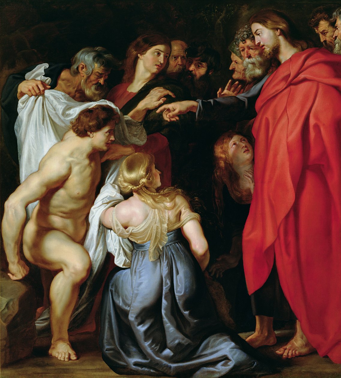 Zmartwychwstanie Łazarza autorstwa Peter Paul Rubens