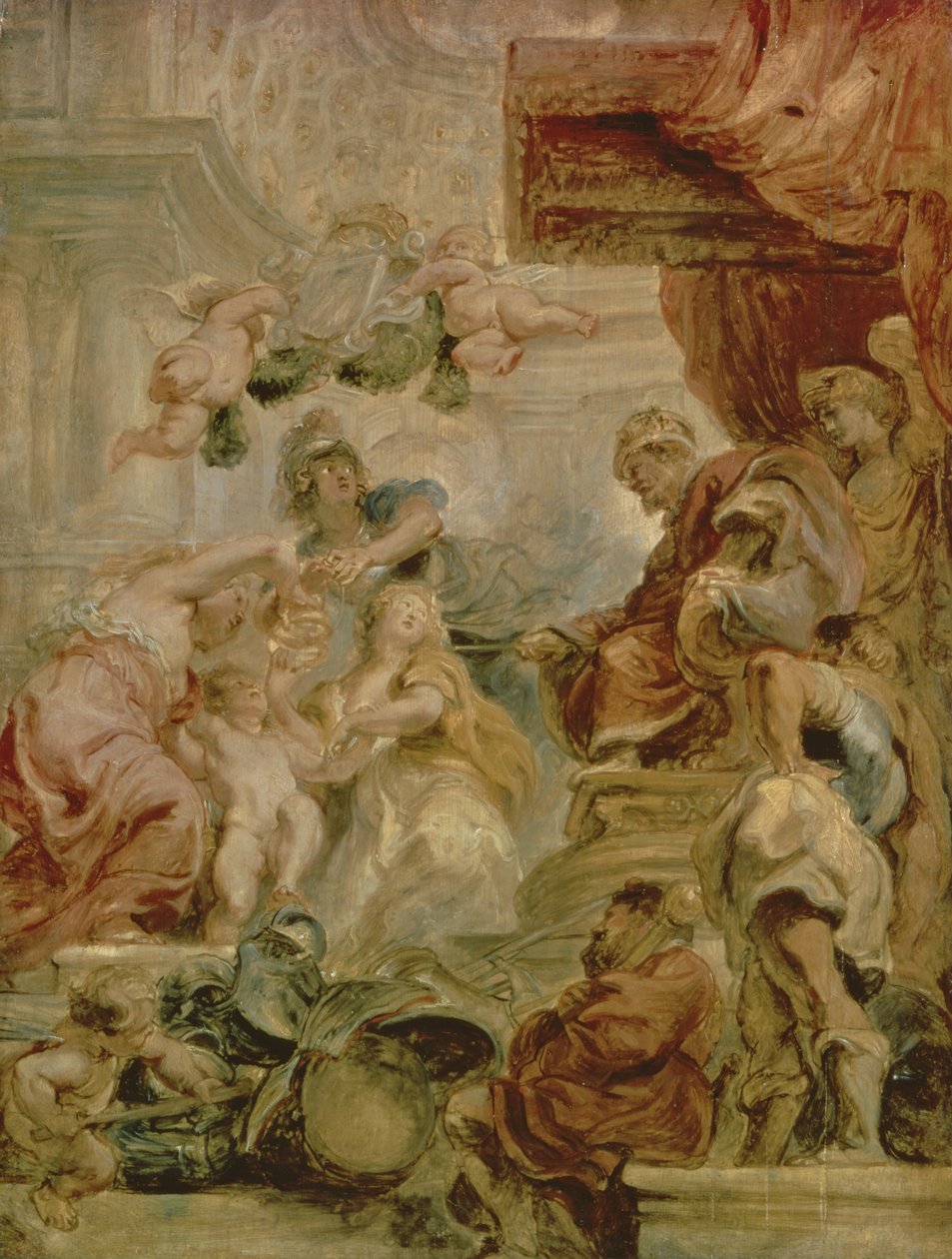 Unia Koron, 1630-34 autorstwa Peter Paul Rubens