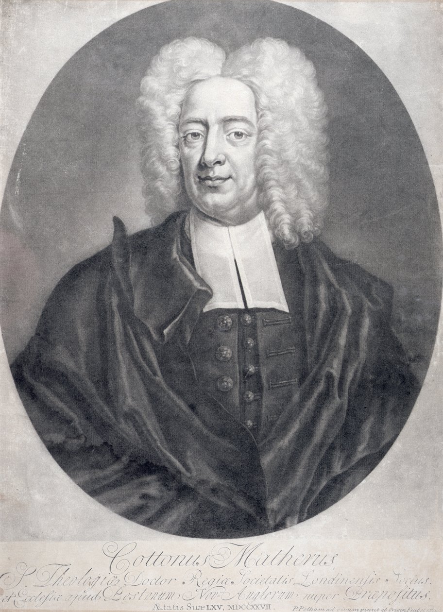 Cotton Mather (1663-1728) autorstwa Peter Pelham