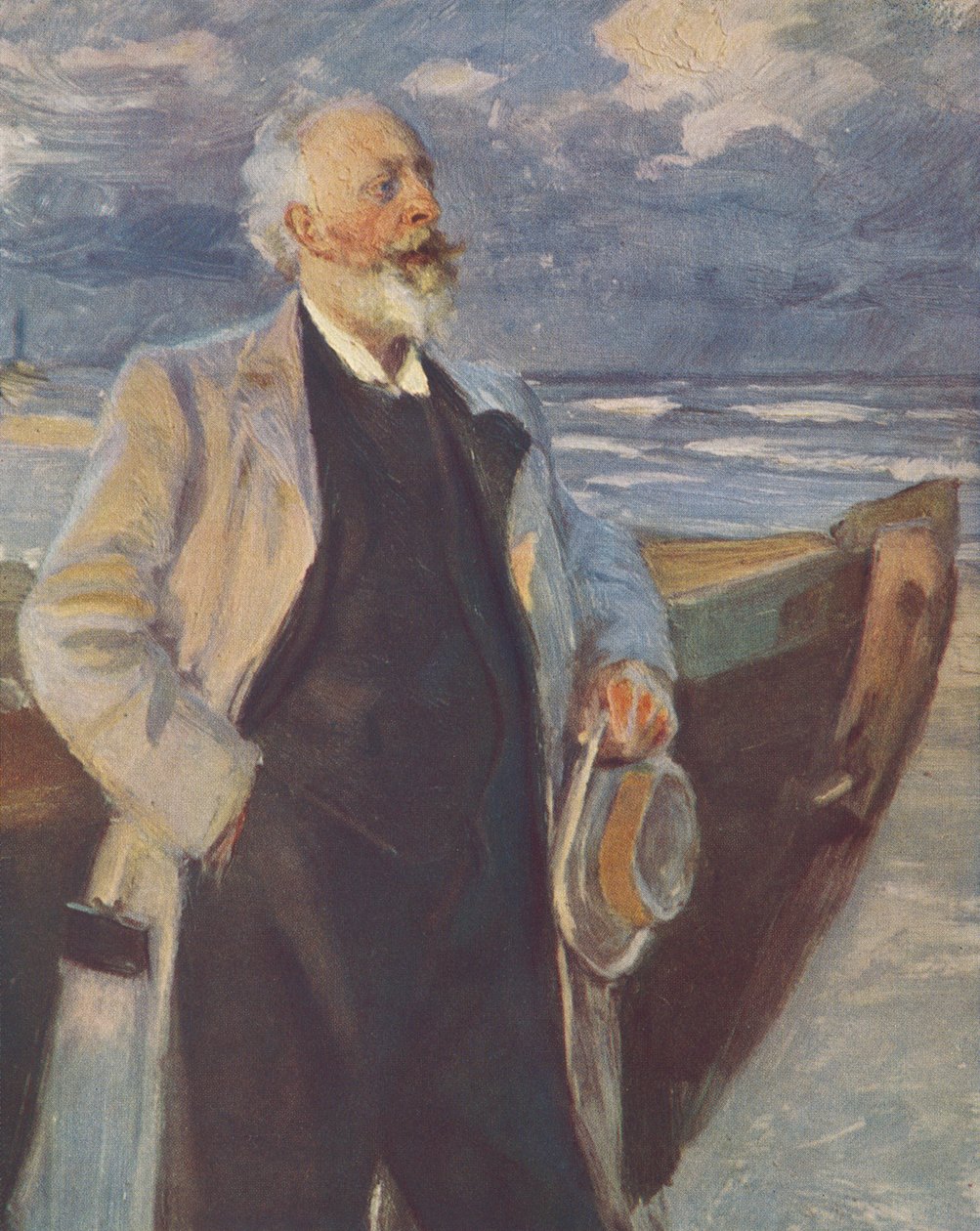 Holger Drachmann autorstwa Peder Severin Krøyer
