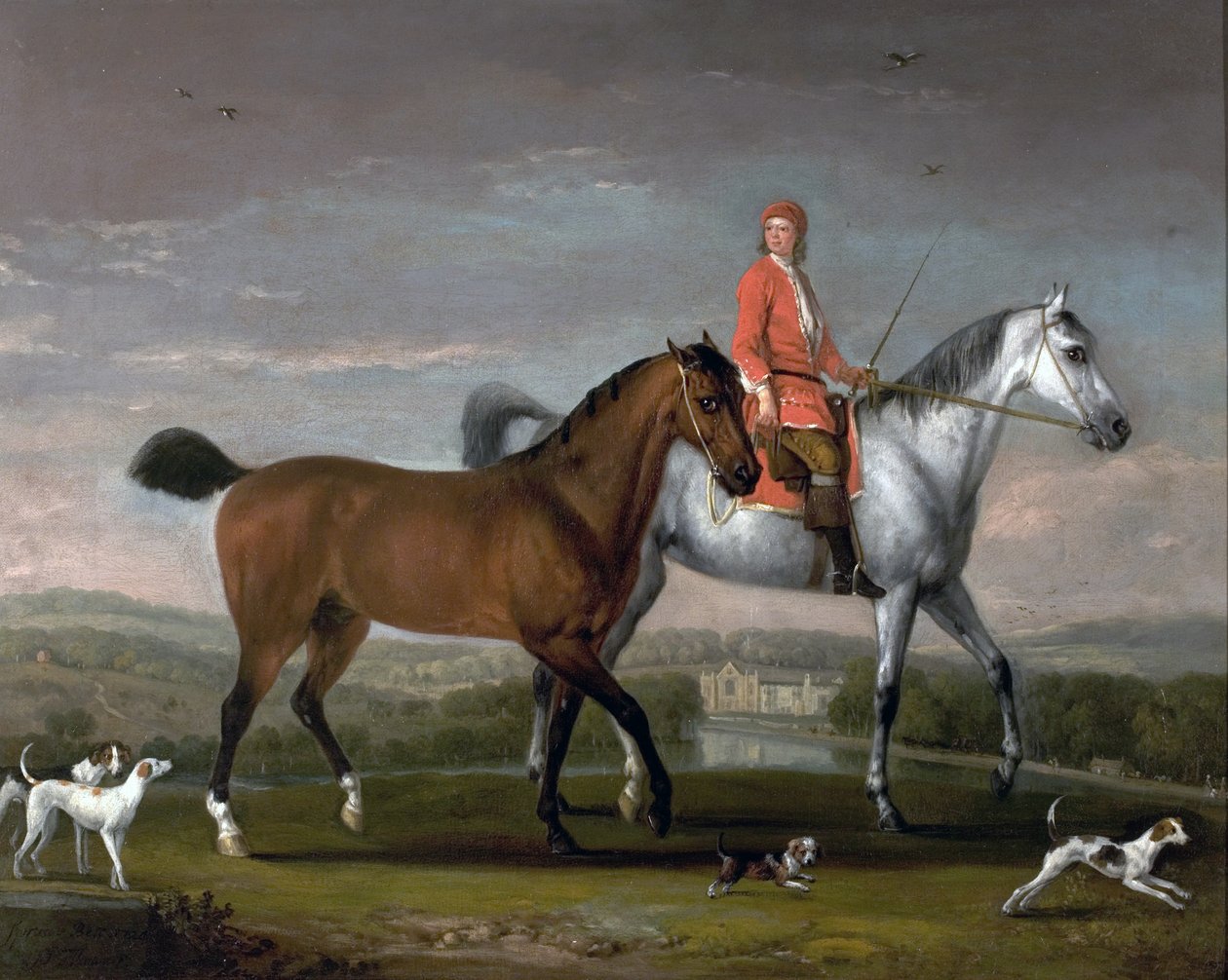 Świerk i Dzwon, 1724 autorstwa Peter Tillemans