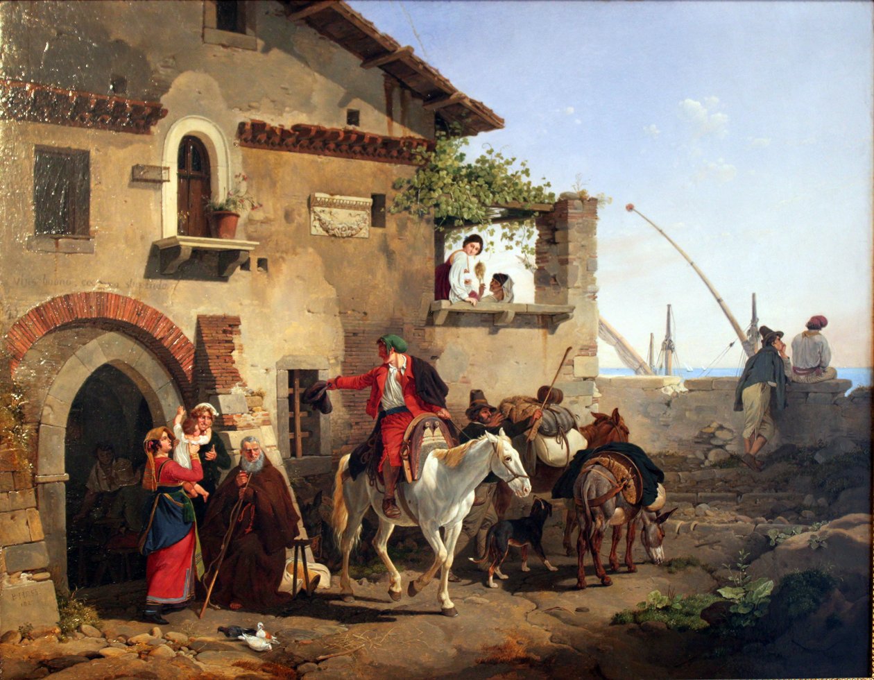 Pożegnanie z Osteria autorstwa Peter von Hess