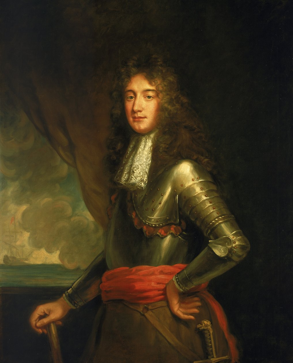 Admirał Matthew Aylmer autorstwa Peter (after) Lely