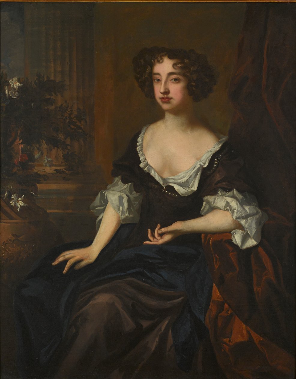 Maria z Modeny (olej na płótnie) autorstwa Peter (after) Lely