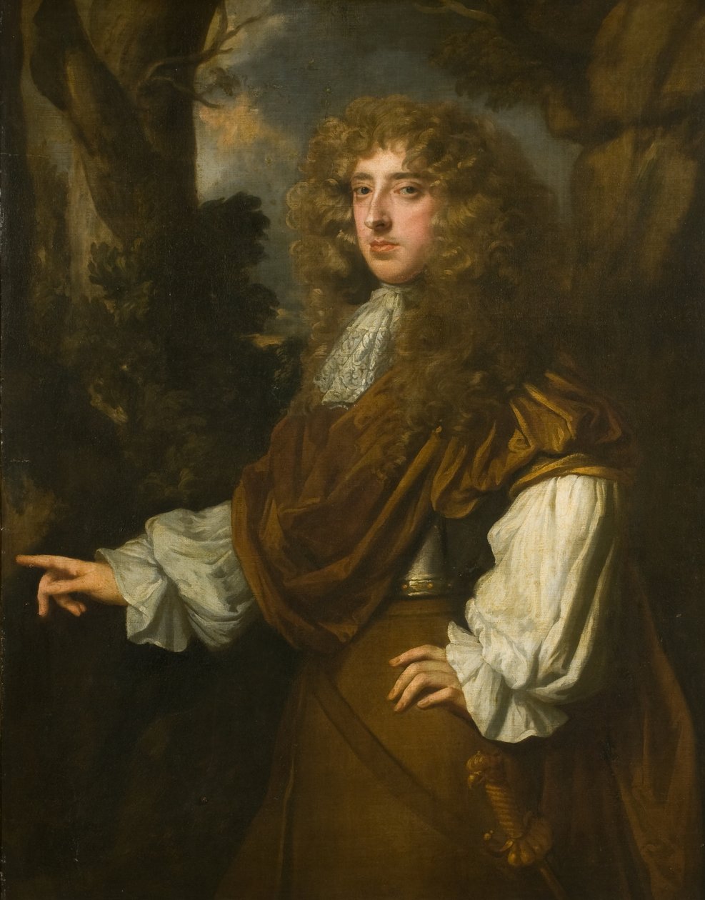 Portret dżentelmena autorstwa Peter (studio of) Lely