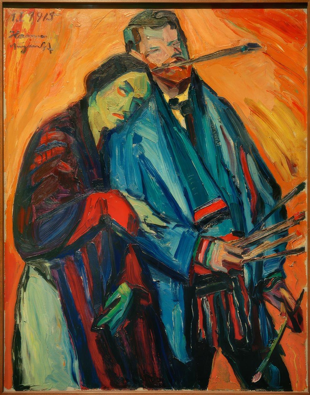 Pożegnanie autorstwa Peter August Böckstiegel