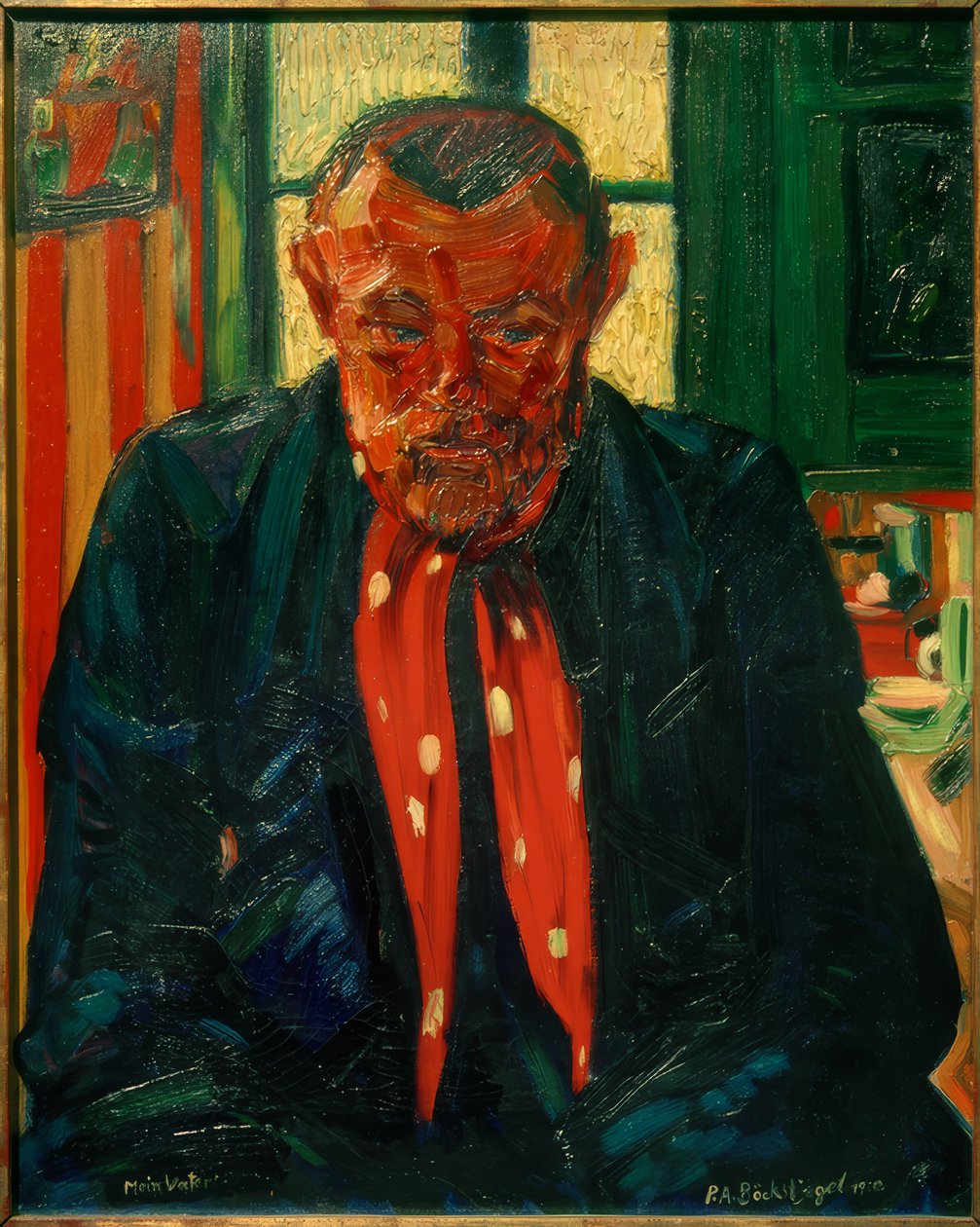 Mój ojciec autorstwa Peter August Böckstiegel