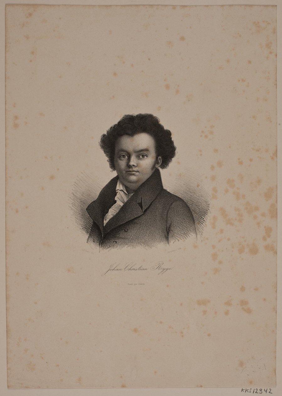 Johan Christian Ryge autorstwa Peter Copmann