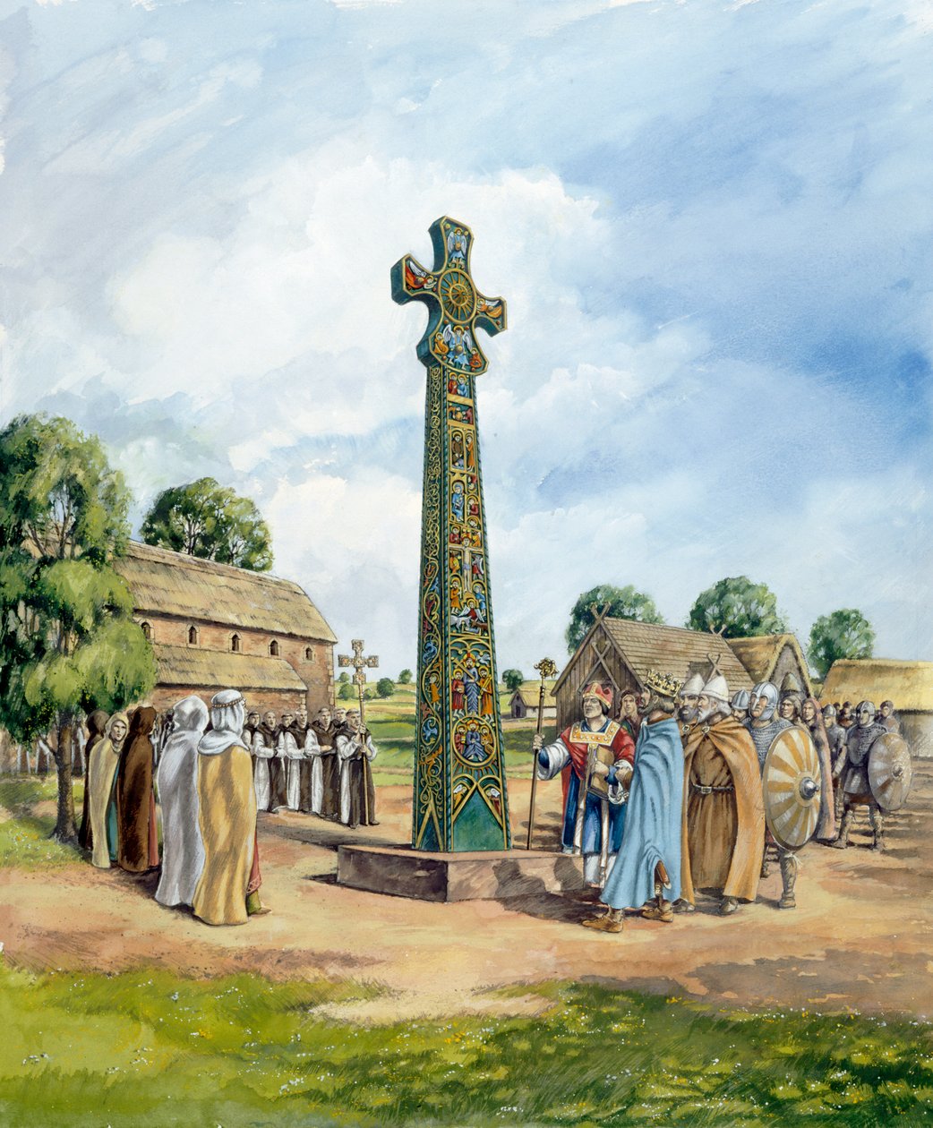 Krzyże Sandbacha, IX wiek, ok. 1990-2010 autorstwa Peter Dunn