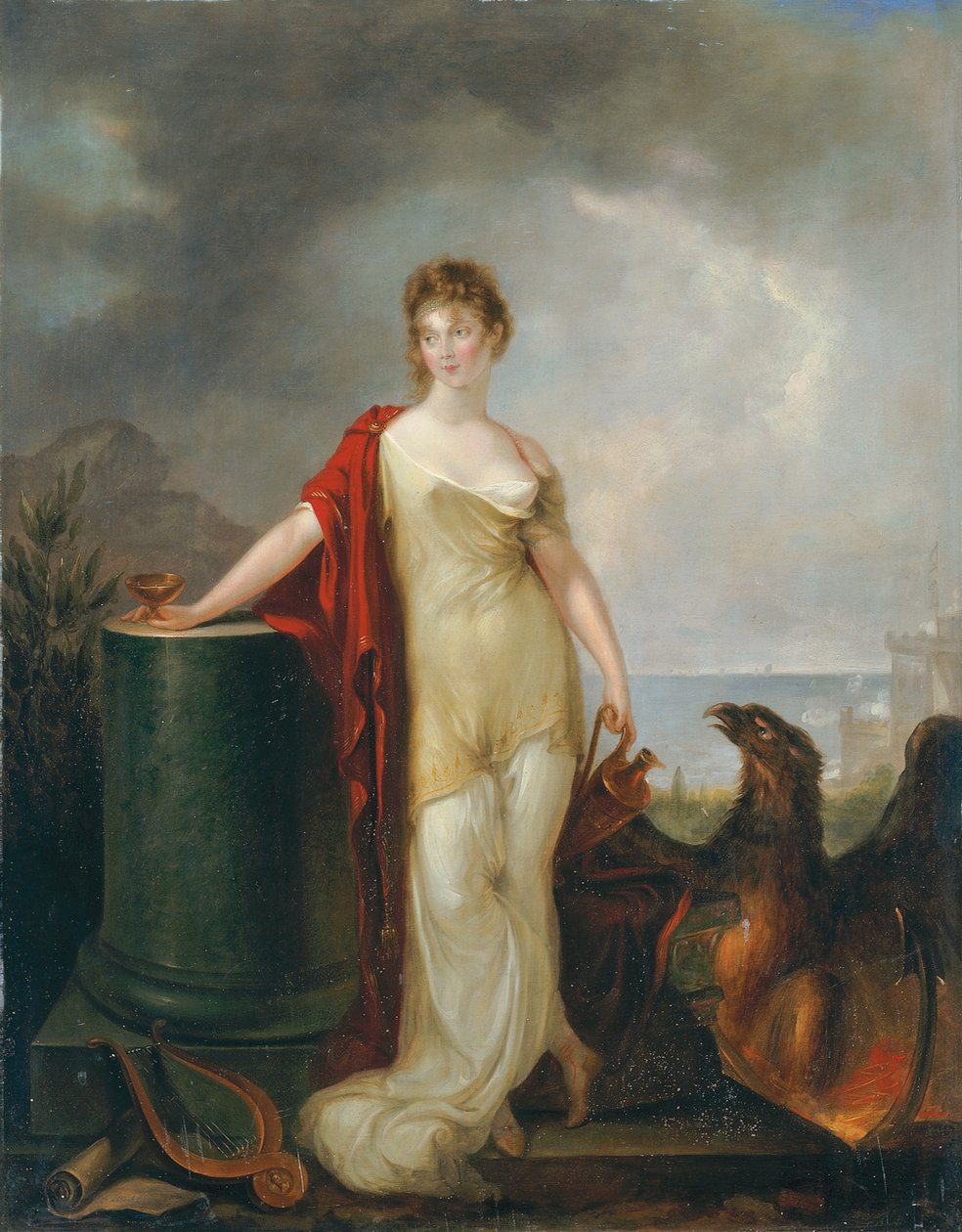 Hebe autorstwa Peter Eduard Stroehling