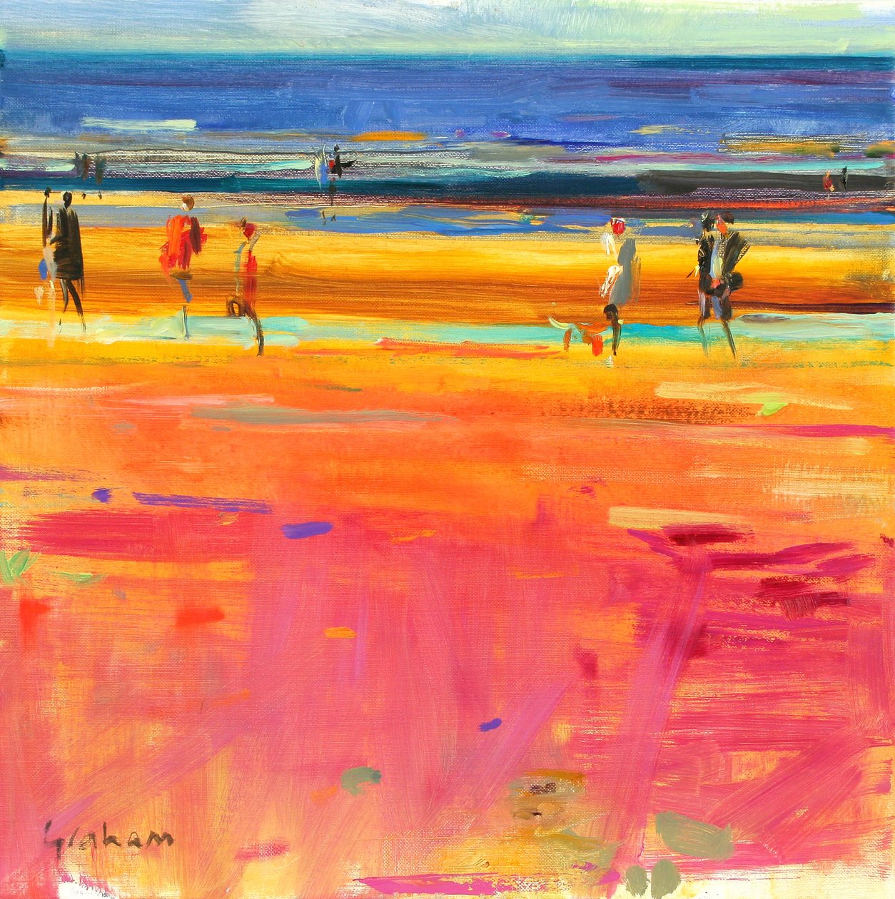Bulwar Plażowy, 2011 autorstwa Peter Graham (Contemporary)