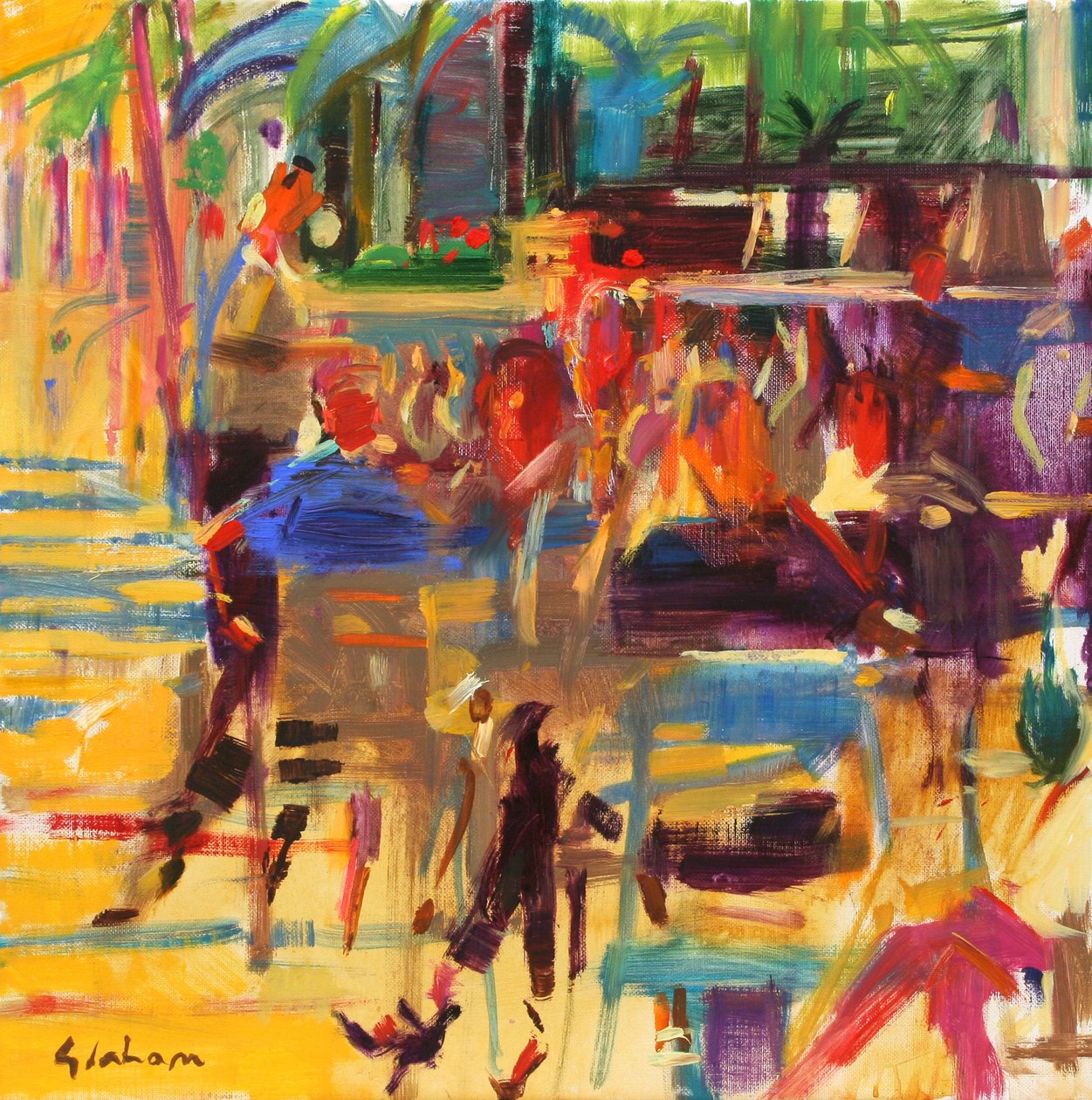Carlton Croisette, Cannes autorstwa Peter Graham (Contemporary)