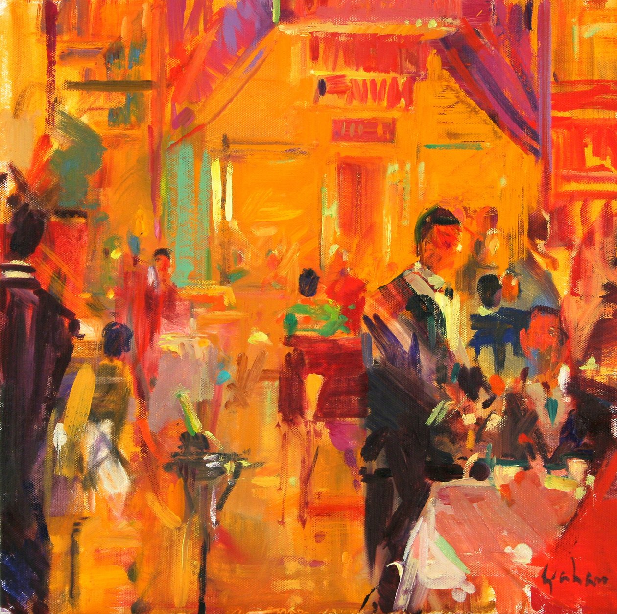 Claridge, 2011 autorstwa Peter Graham (Contemporary)