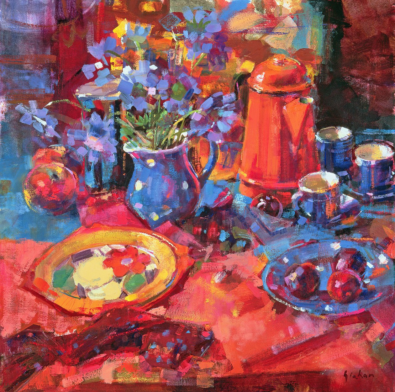 Devon rano autorstwa Peter Graham (Contemporary)