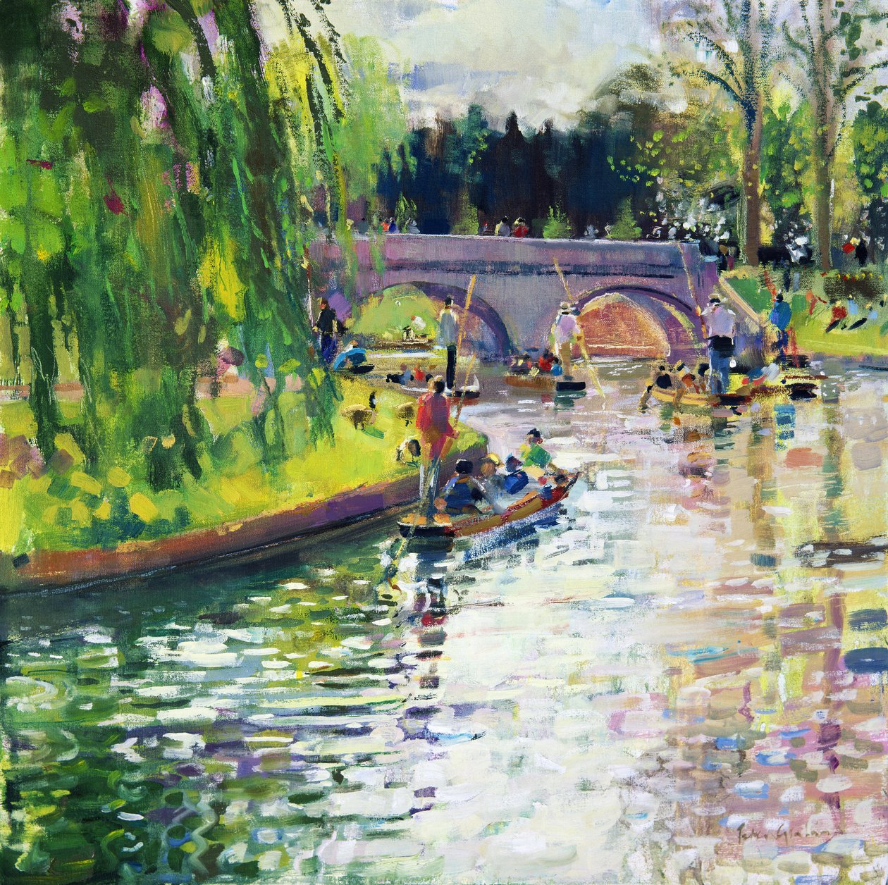 Cieszę się, że zielone lato, 1997 autorstwa Peter Graham (Contemporary)