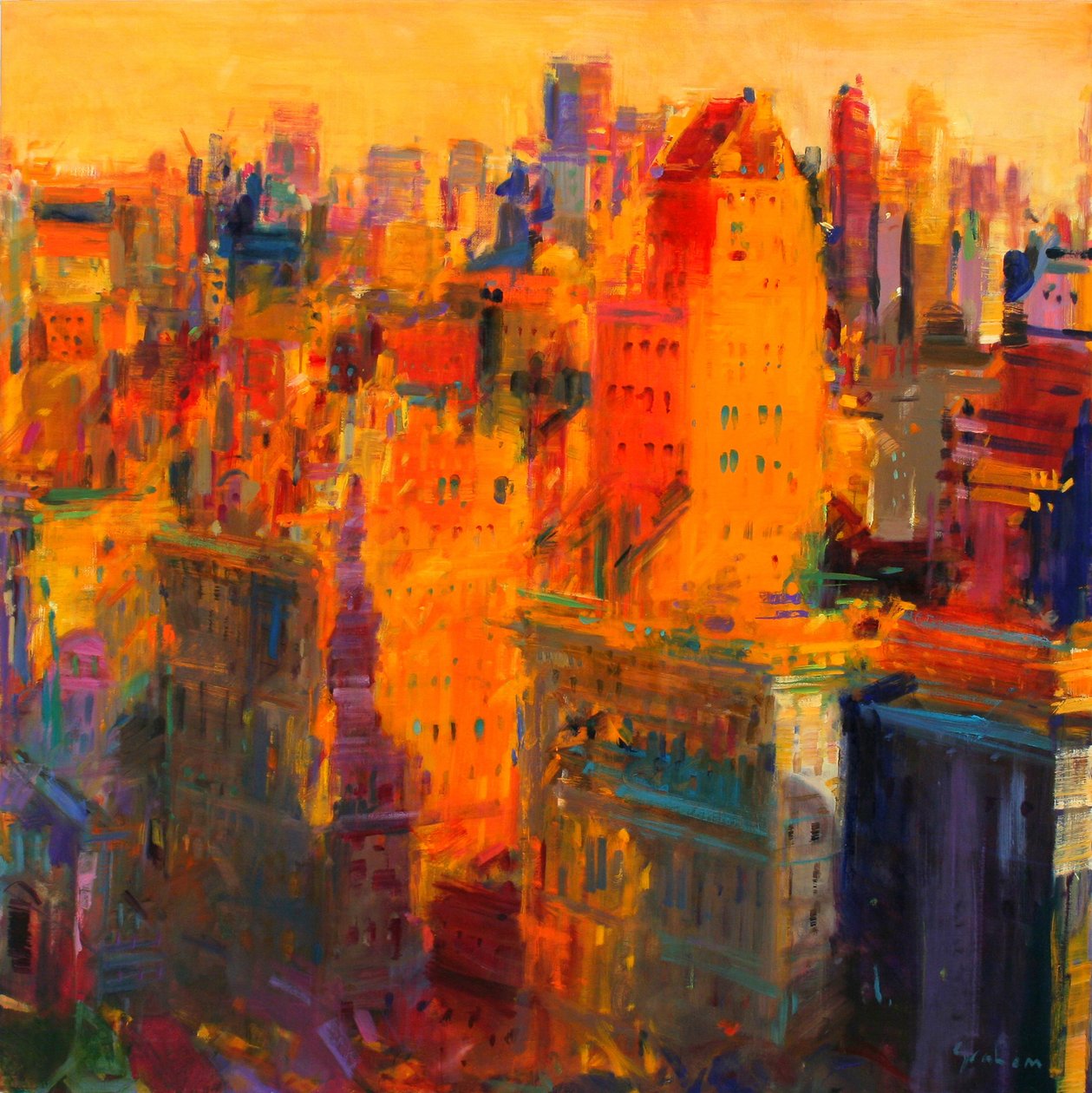 Manhattan, 2011 autorstwa Peter Graham (Contemporary)