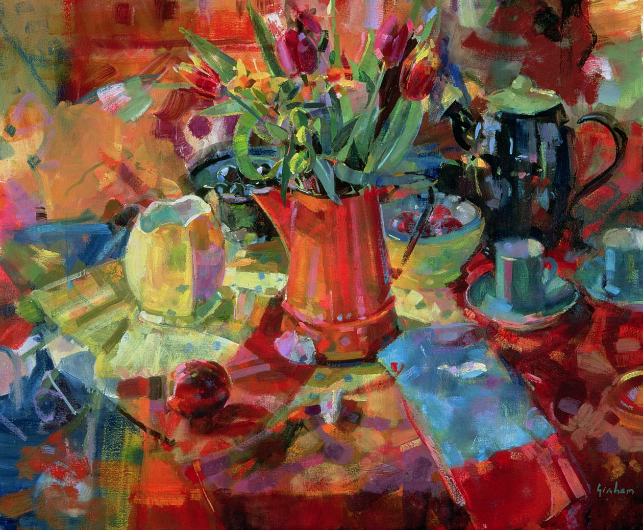 Bukiet Sienny autorstwa Peter Graham (Contemporary)