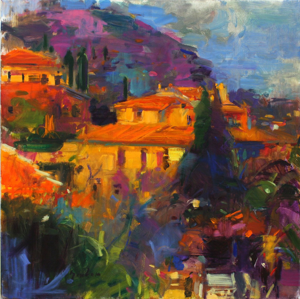 Św. Paweł de Vence autorstwa Peter Graham (Contemporary)