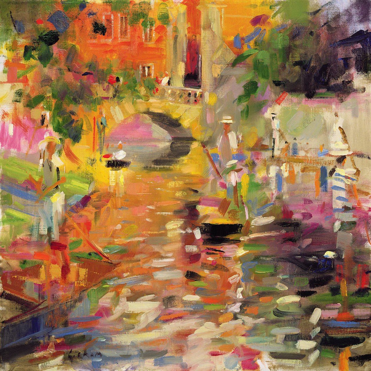Letni upał autorstwa Peter Graham (Contemporary)