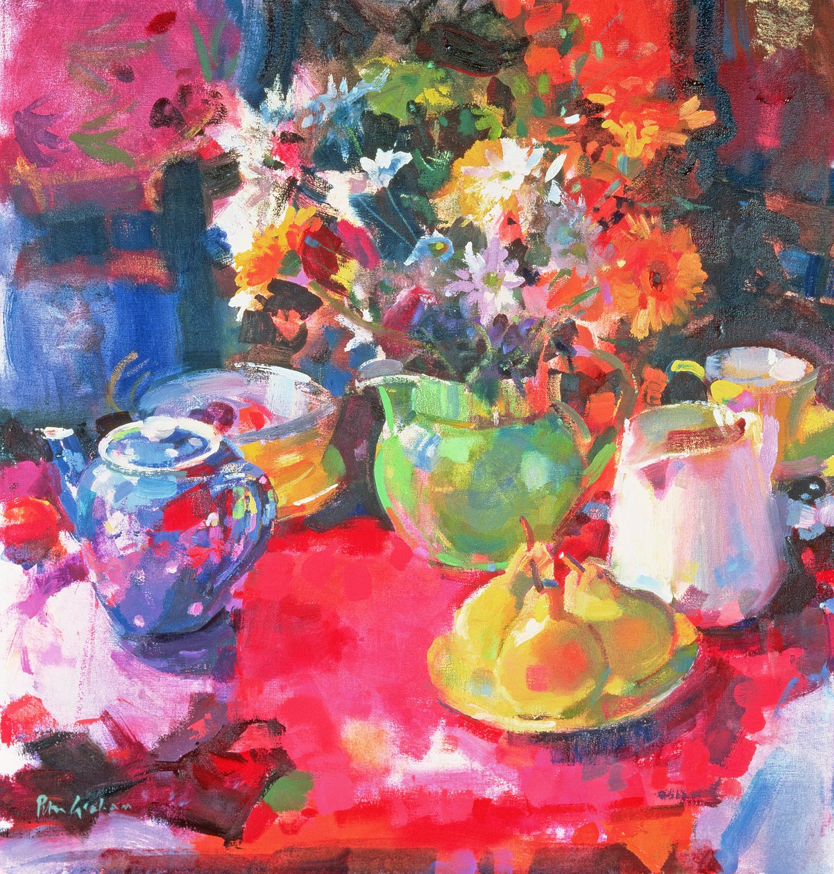 Trzy gruszki autorstwa Peter Graham (Contemporary)