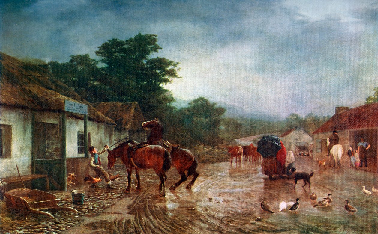 Deszczowy dzień, 1870, 1912. autorstwa Peter Graham