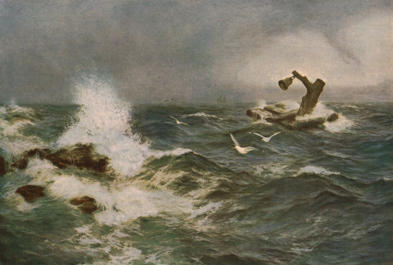 Skała Inchcape, 1908, c1930. autorstwa Peter Graham