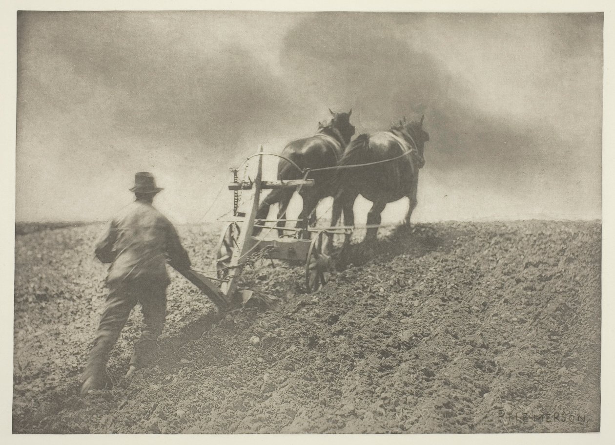 Sztywne pociągnięcie (Suffolk) autorstwa Peter Henry Emerson