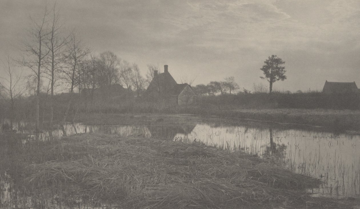 Wieczór, 1886 (zdjęcie) autorstwa Peter Henry Emerson
