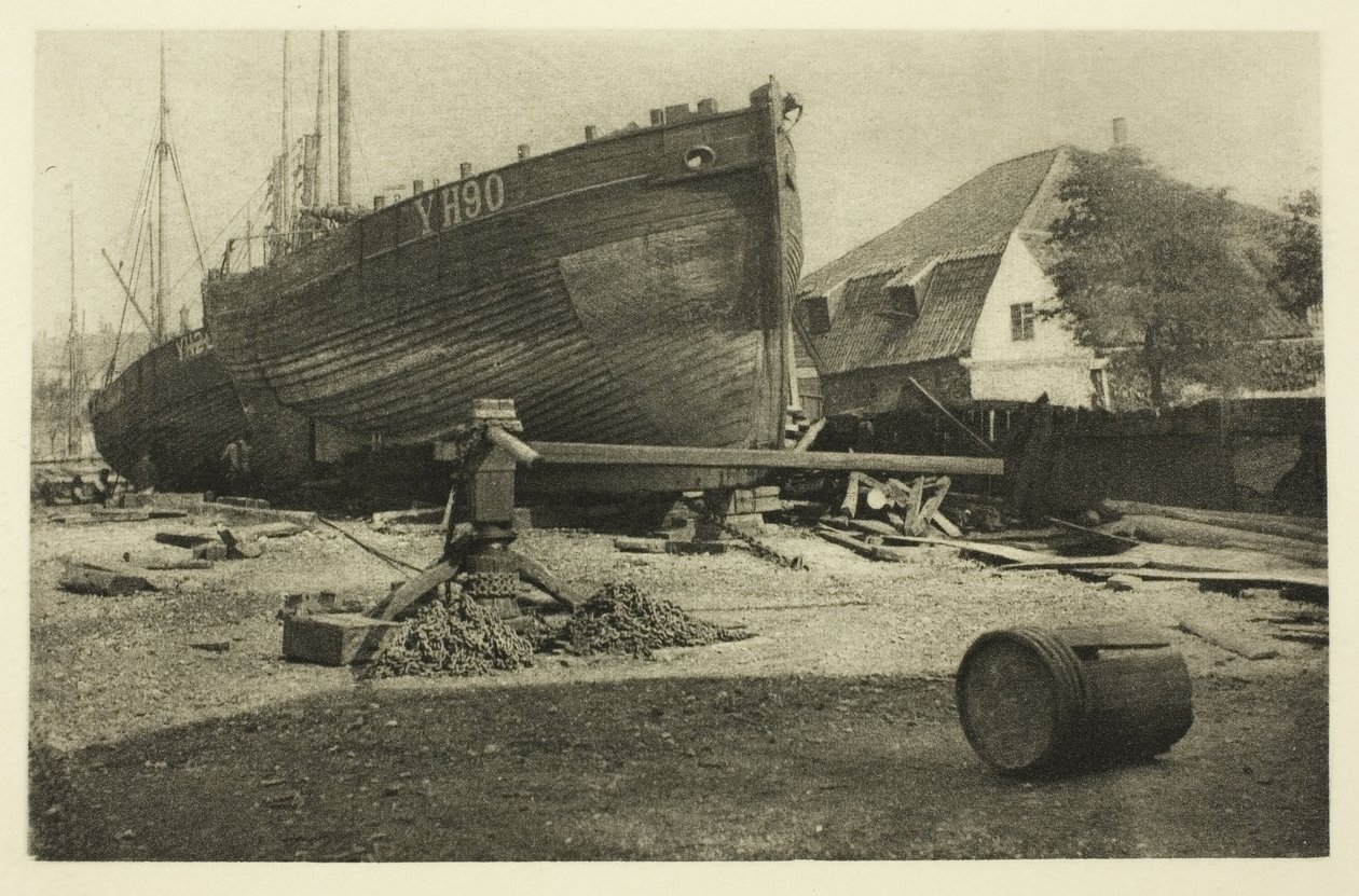 Przygotowanie do wędkowania autorstwa Peter Henry Emerson