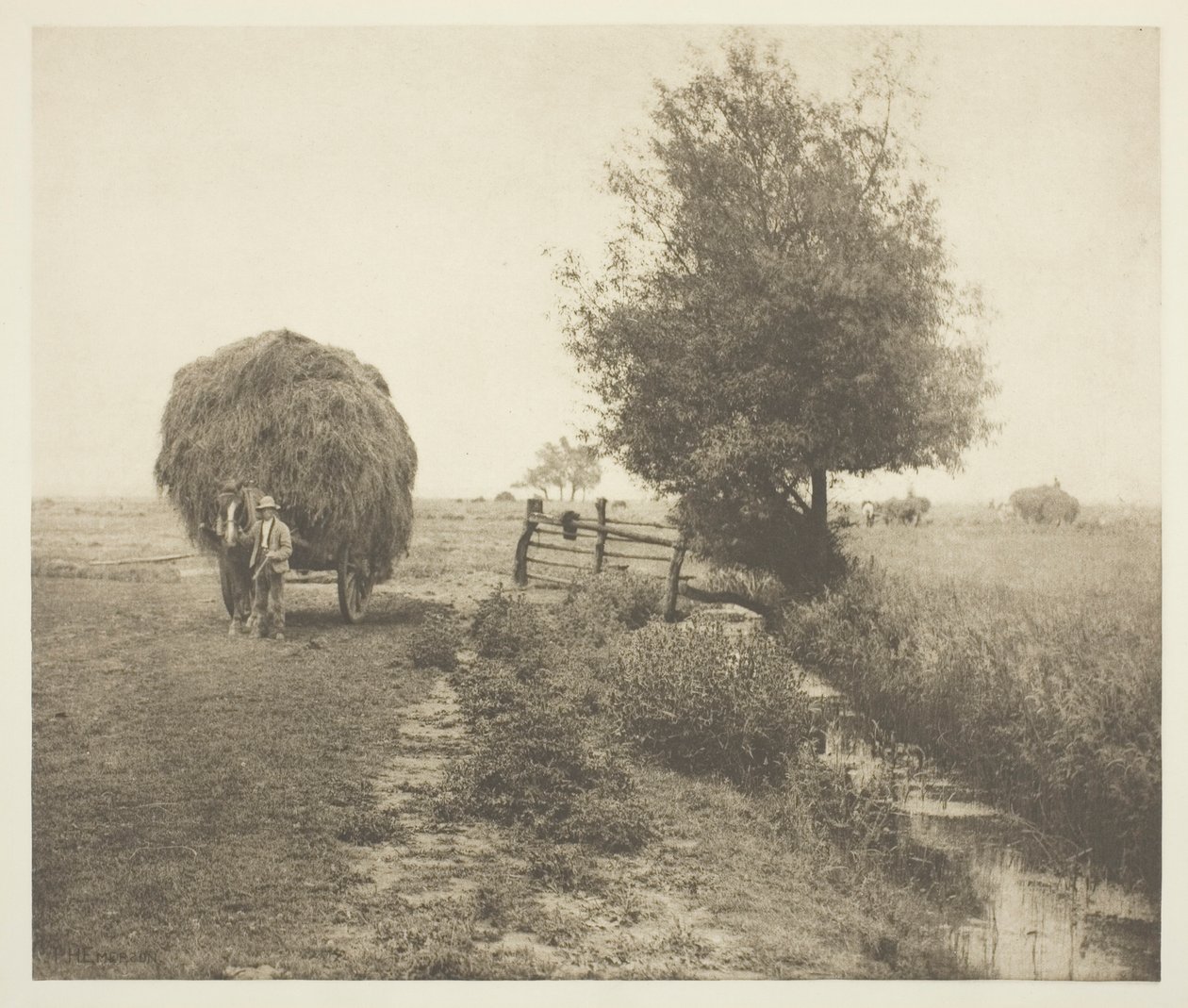 W Haysel (Norfolk) autorstwa Peter Henry Emerson