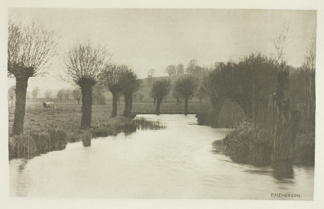 Ujście rzeki Ash autorstwa Peter Henry Emerson