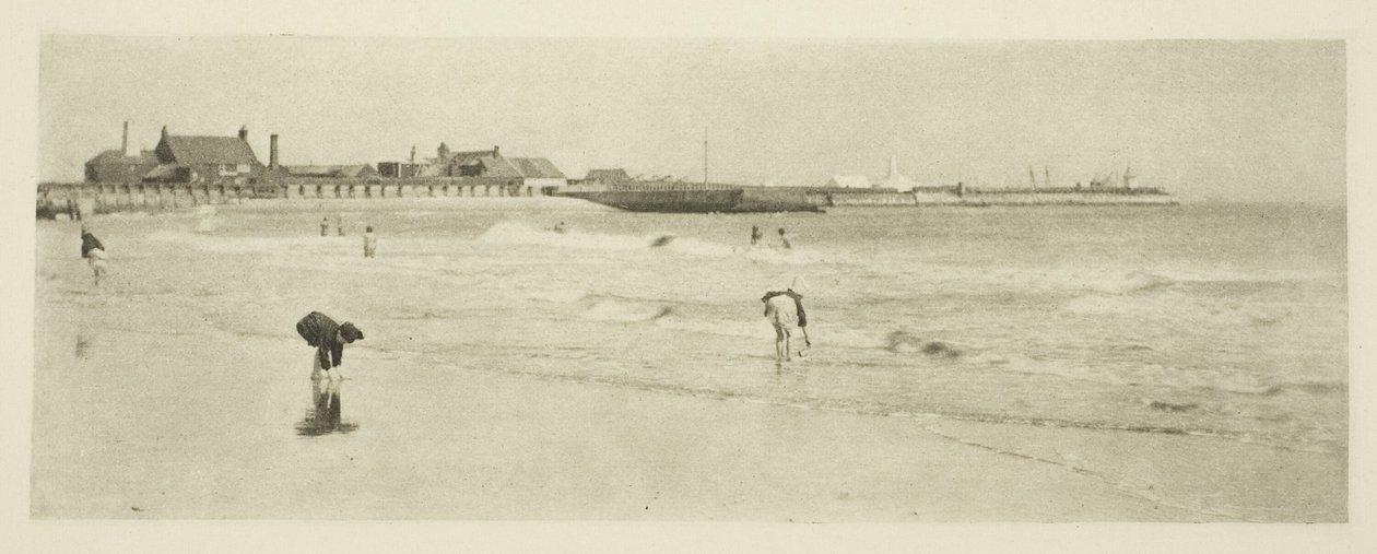 Na piaskach Gorleston autorstwa Peter Henry Emerson