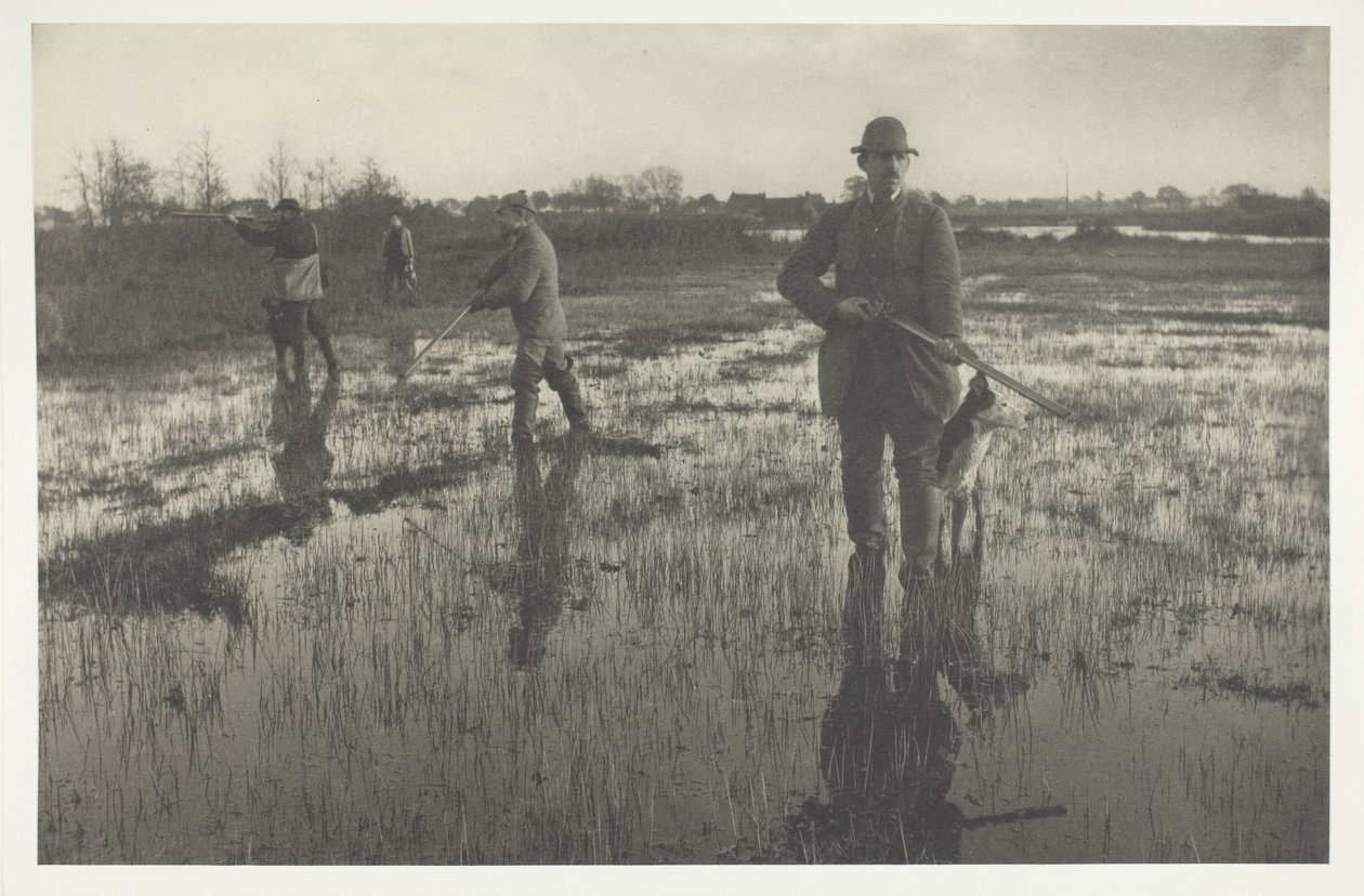 Strzelanie do bekasów autorstwa Peter Henry Emerson