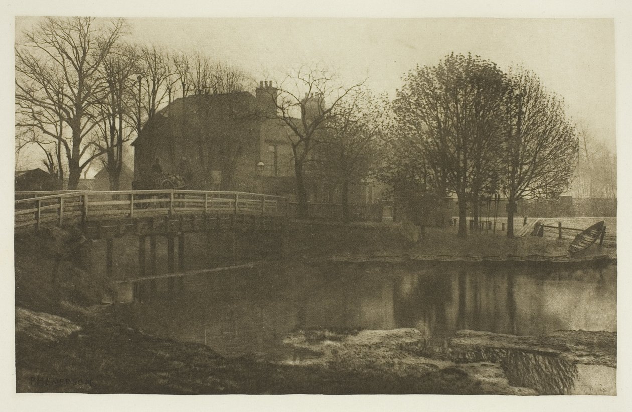 The Ferry Boat Inn, Tottenham autorstwa Peter Henry Emerson