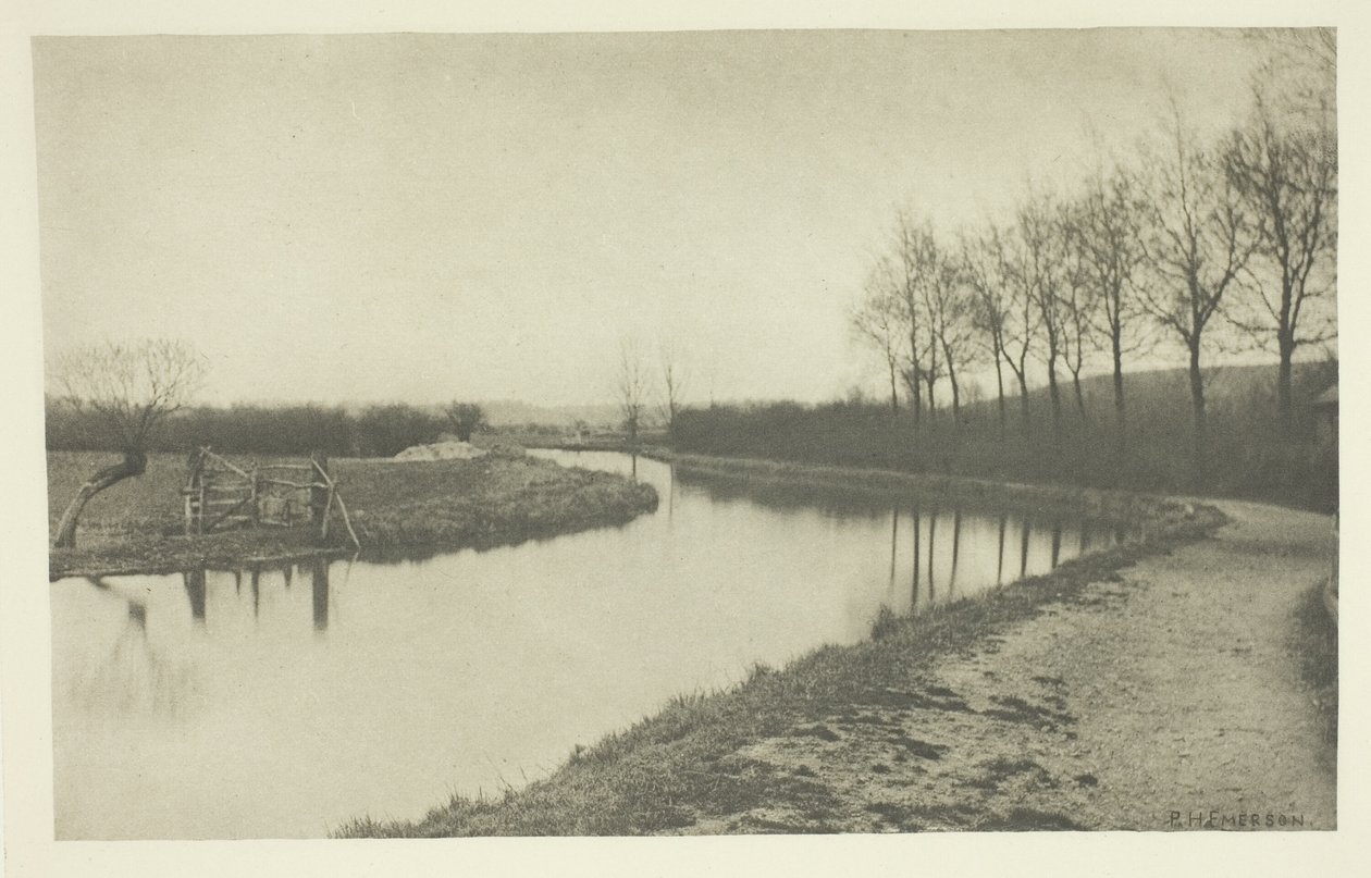 Rzeka Stort autorstwa Peter Henry Emerson