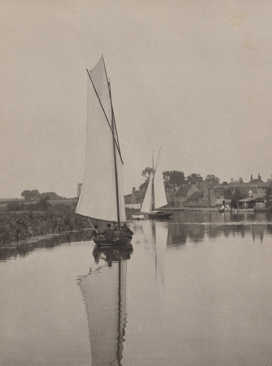 Wioska Horning autorstwa Peter Henry Emerson