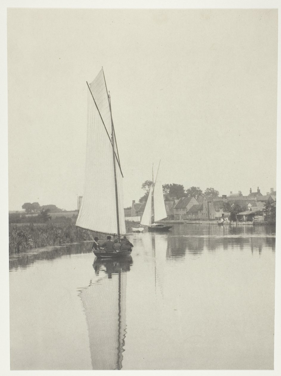 Wioska Horning autorstwa Peter Henry Emerson