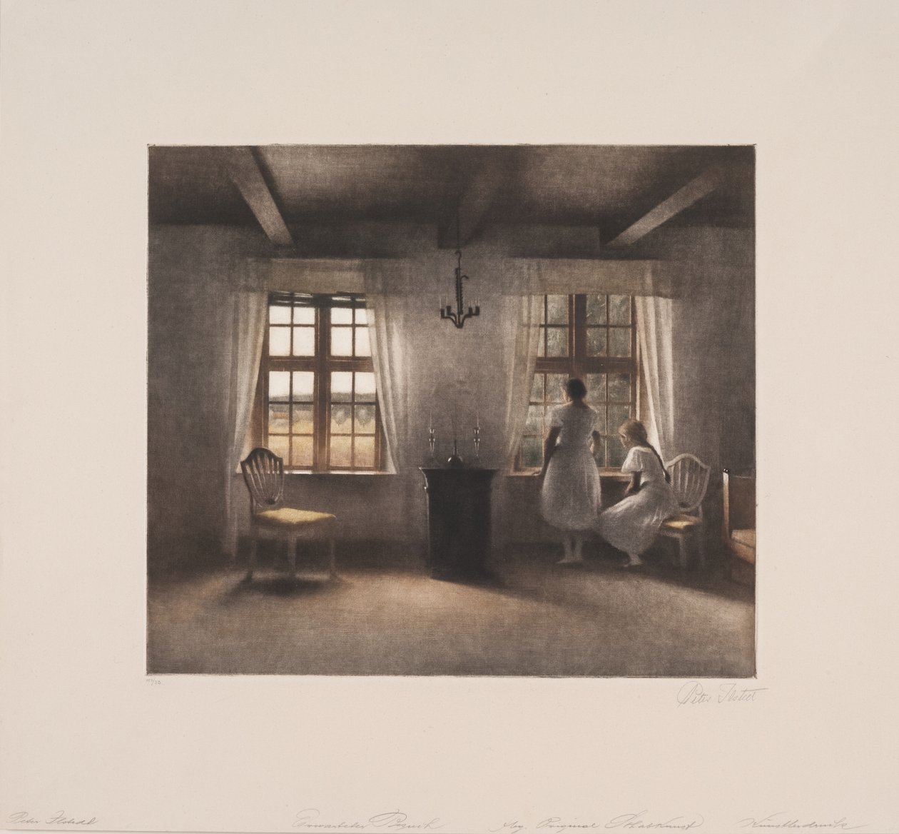 Oczekuje się gości autorstwa Peter Vilhelm Ilsted