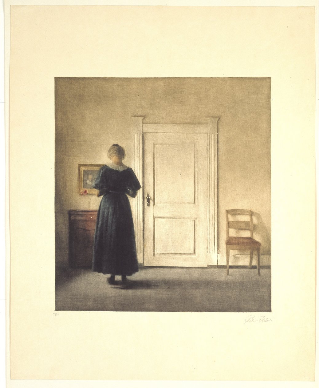 Wnętrze autorstwa Peter Vilhelm Ilsted