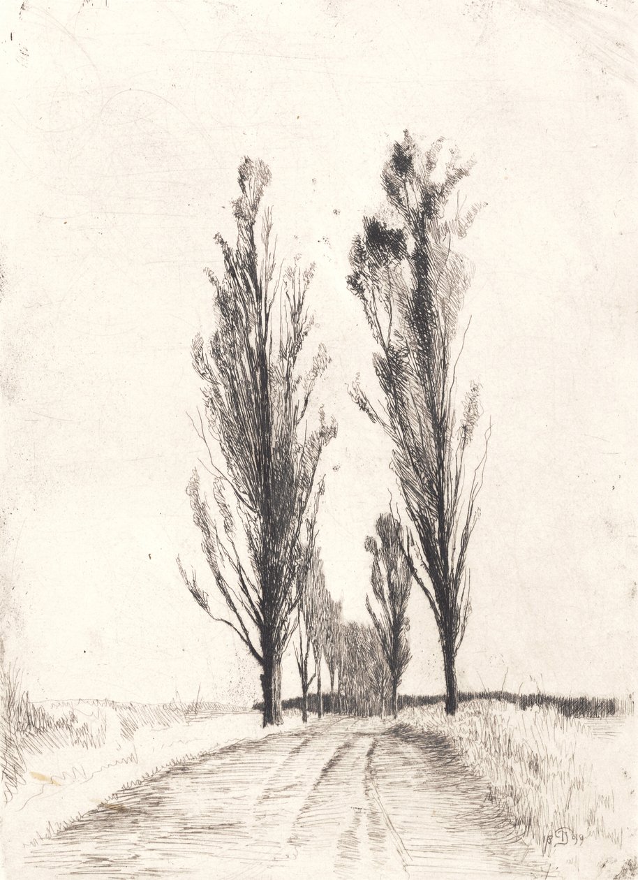 Aleja malinowa autorstwa Peter Vilhelm Ilsted