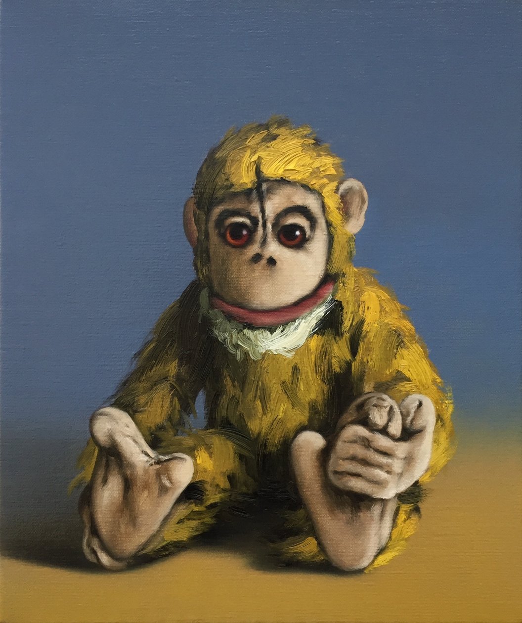 Musztardowa Małpa, 2017 autorstwa Peter Jones