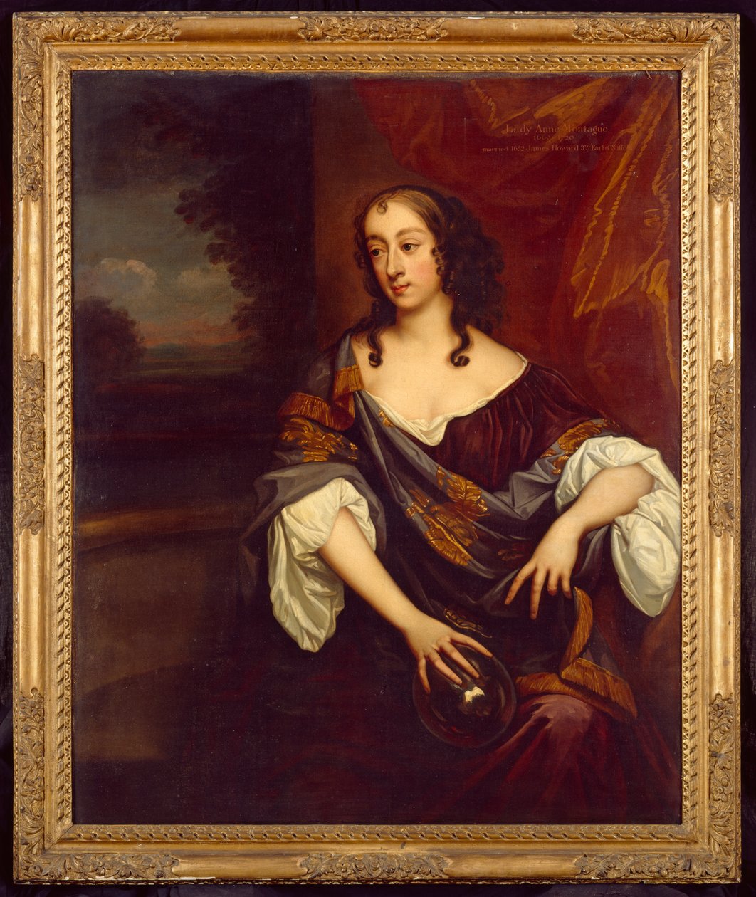 Elizabeth Percy (olej na płótnie) autorstwa Peter Lely