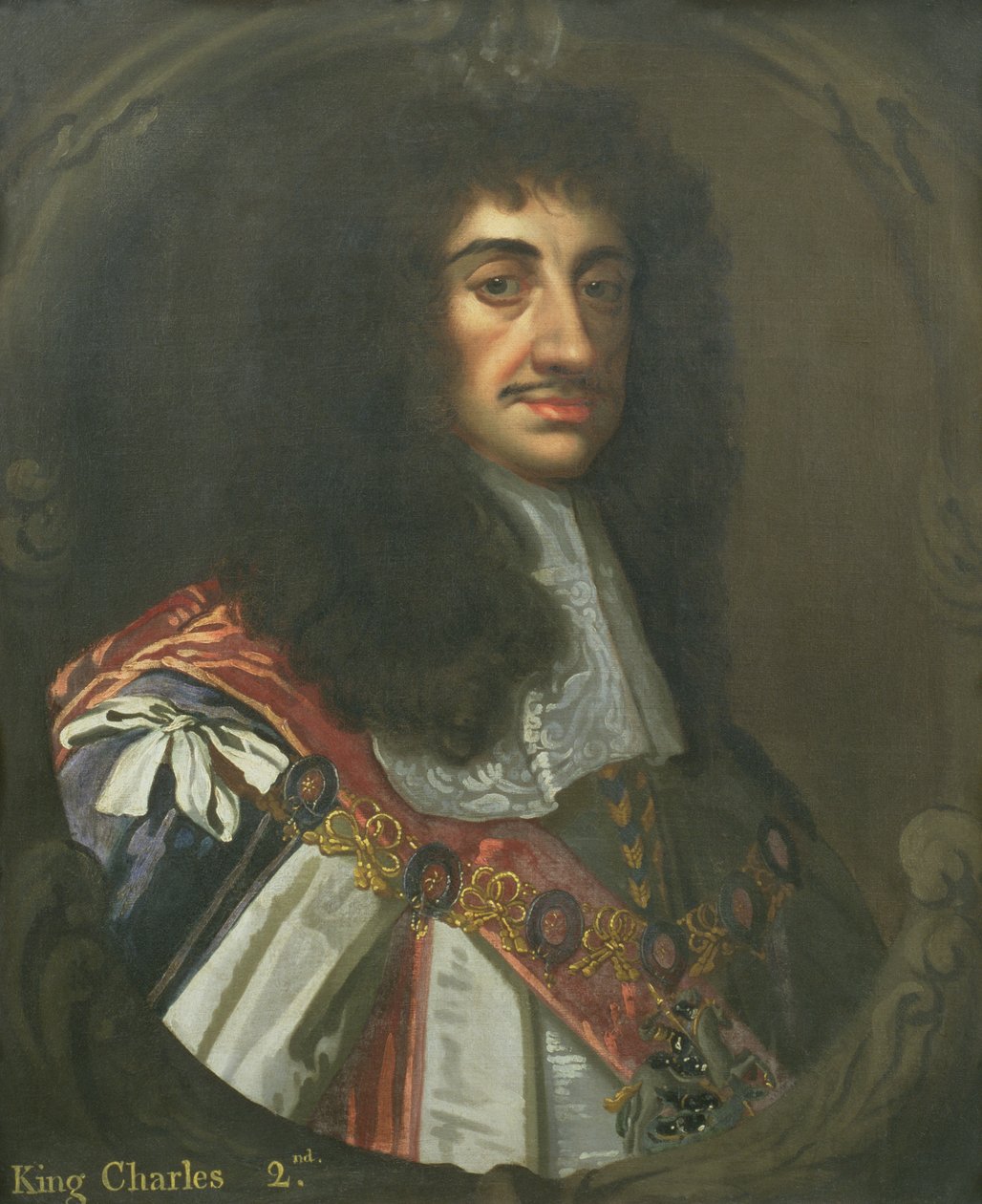 Portret króla Karola II autorstwa Peter Lely
