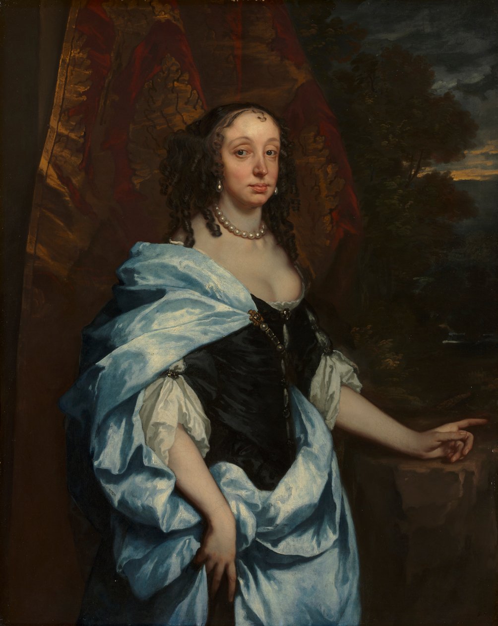Portret pani Leneve, ca. 1657. autorstwa Peter Lely