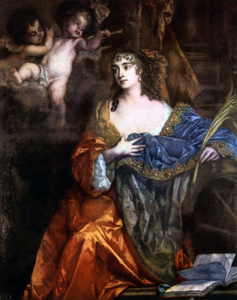 Susan, Lady Belasyse, c1660s. autorstwa Peter Lely